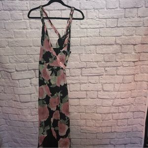 Floral Wrap Dress